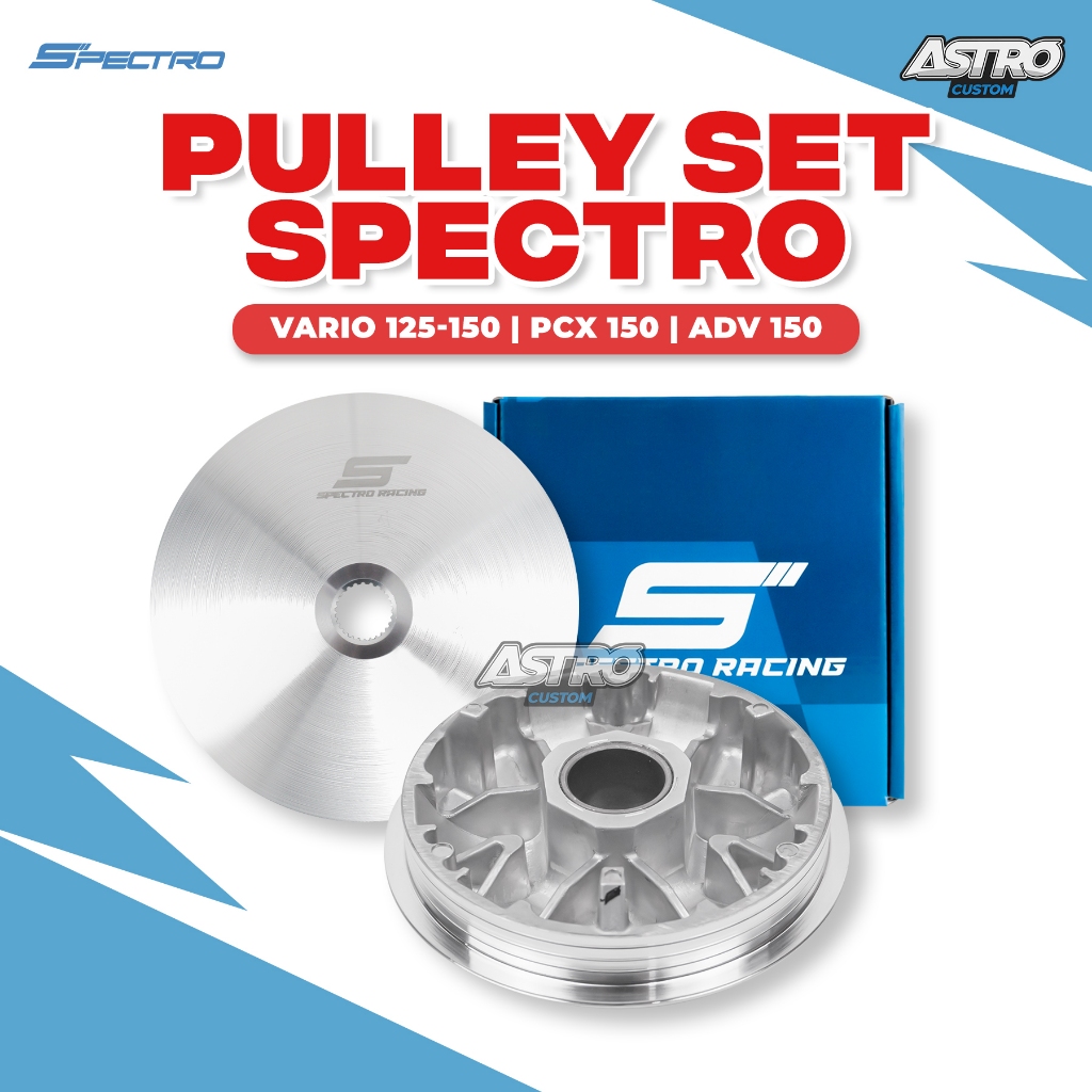 Spectro Pulley Rumah Roller ADV 150 PCX 150 Lokal Vario 125 Vario 150 Roler Per CVT Pulley Racing