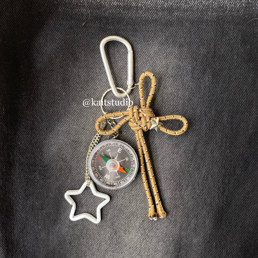 Keychain Skena | Gantungan Kunci skena | ganci skena| Gantungan Kunci Carabiner