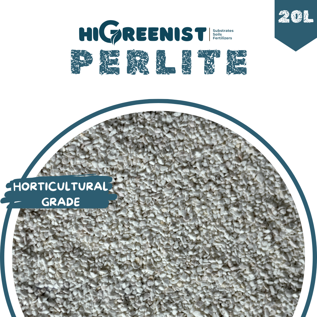 Perlite (20L Bag) 3-6mm - Media Tanam Perlite Porous Untuk Kaktus Sukulen Hidroponik Dan Tanaman Hia