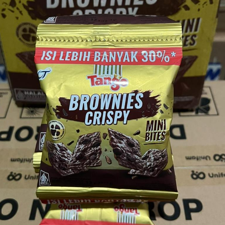 

TANGO BROWNIES CRISPY MINI BITES 1 RENCENG ISI 10 PCS
