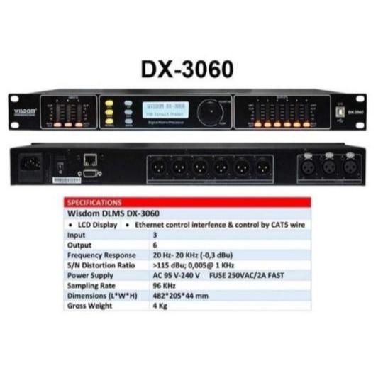 SPEAKER MANAGEMENT WISDOM DX3060 DLMS WISDOM DX 3060 / DX3060 - ORIGINAL GARANSI RESMI 1 TAHUN