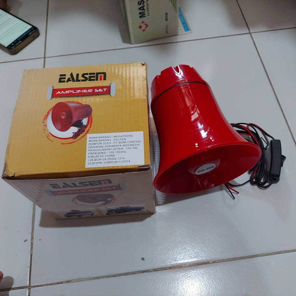 EALSEM AMPLIFIER PORTABLE SET