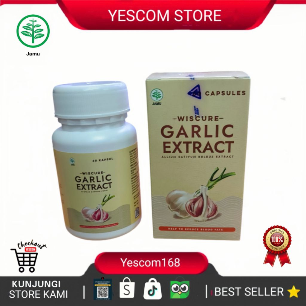 

GARLIC XTRACT WISCURE HERBAL ORIGINAL