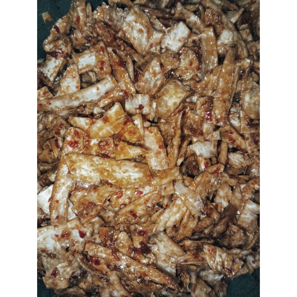 

KERIPIK SINGKONG PEDAS MANIS ASEM GURIH (MANGGLENG SINGKONG)