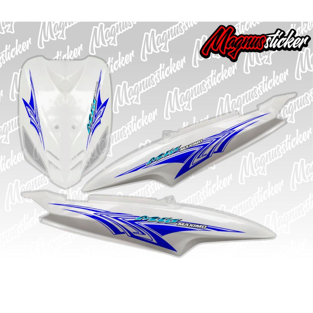 striping transparan MIO SPORTY DAN SMILE MOTIF MAXIMO KEREN