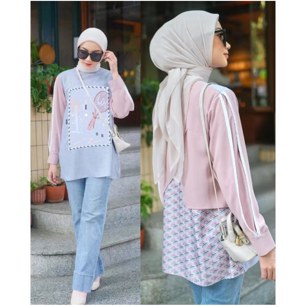 PADEL BLOUSE by VANILLA HIJAB