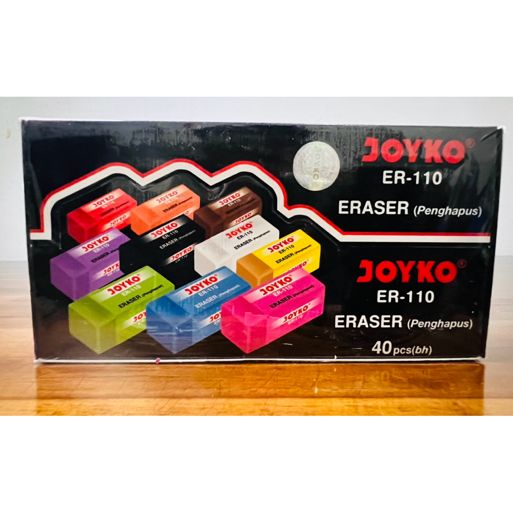 

Penghapus / Setip JOYKO warna warni (1 Buah)