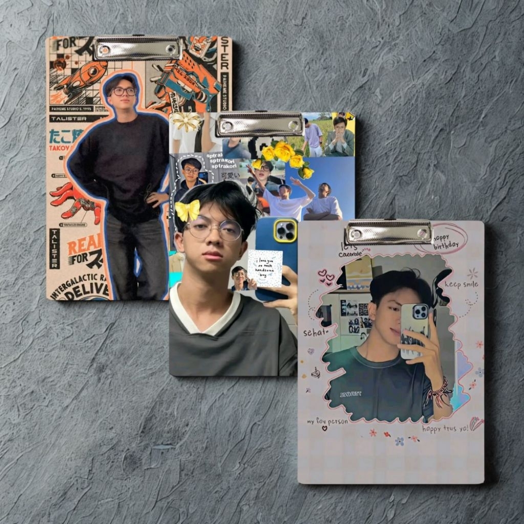 

SAPUTRA KORI MERCHANDISE PAPAN ALAS UJIAN DADA JALAN CLIPBOARD F4 MDF LUCU KEREN HADIAH BONUS MURAH