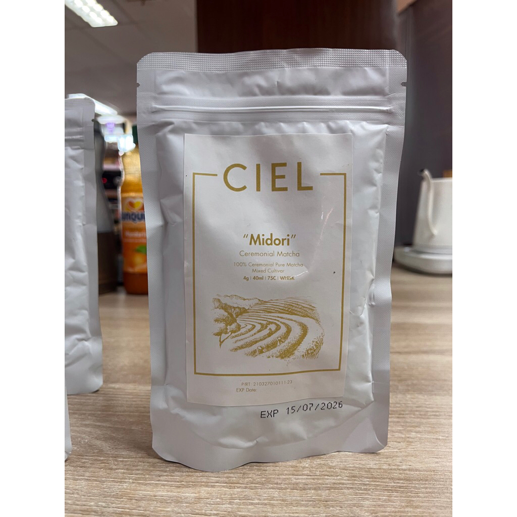 

Ciels Midori - Ceremonial Matcha 100gr