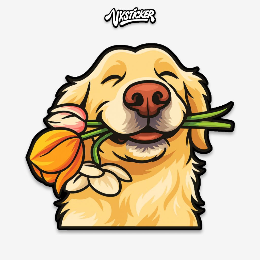 

Stiker/Sticker Anjing Lucu #65 VXSTICKER