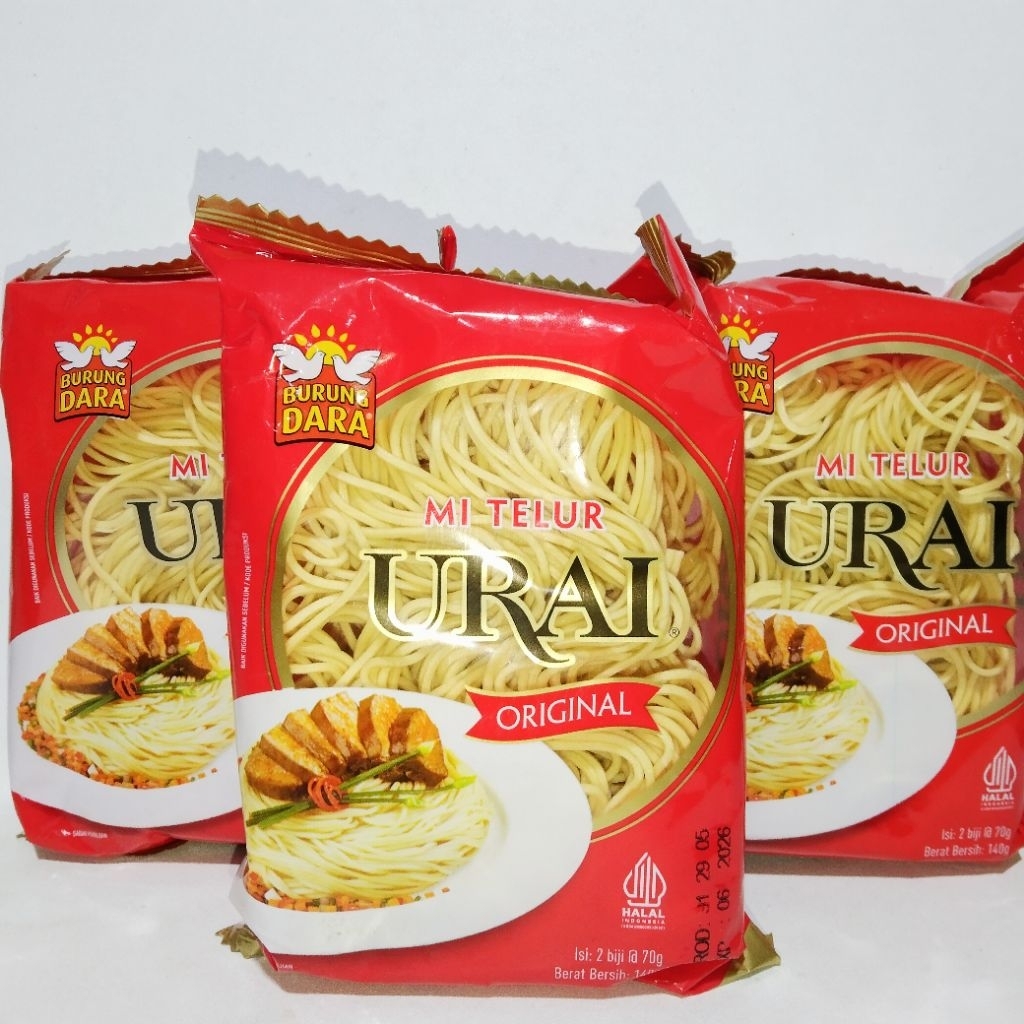 Burung Dara Mie Urai Original 140gr