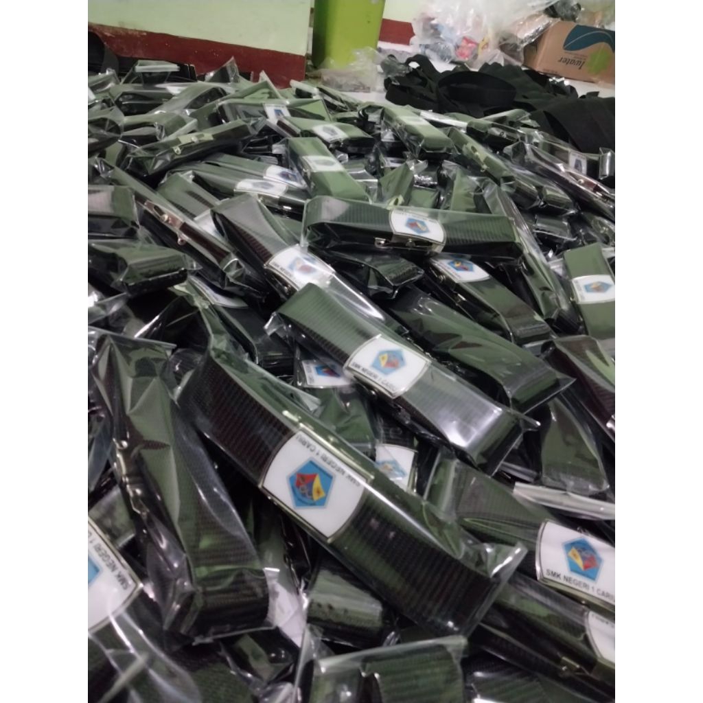 SABUK SEKOLAH TK,SD,SMP,SMA/SMK CUSTOM LOGO