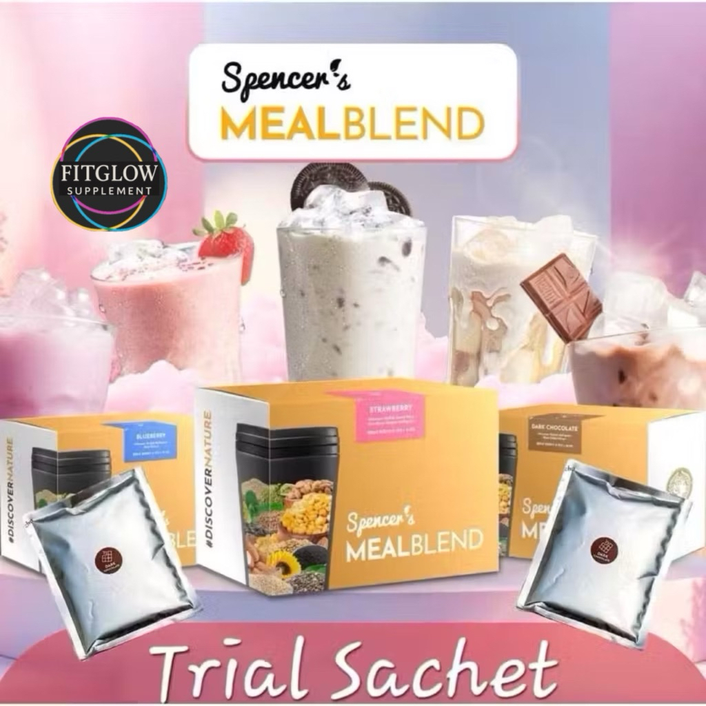 

(ECER 1 SACHET) SPENCER'S MEALBLEND MULTIGRAIN- SPENCER MEAL BLEND - MEAL REPLACEMENT SOLUSI LANGSING SEHAT