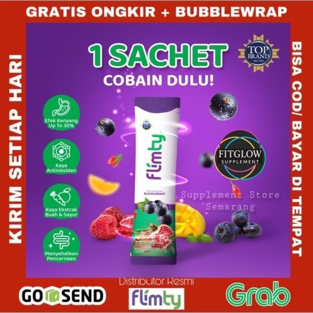 

(ECER 1 SACHET) FLIMTY FLIMEAL Antioksidan Diet Detox Meal Replacement Pengganti Sarapan Turunkan Berat Badan Pelangsing