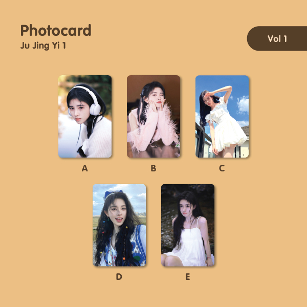 [SATUAN] Ju Jing Yi 1 Fanmade Photocard