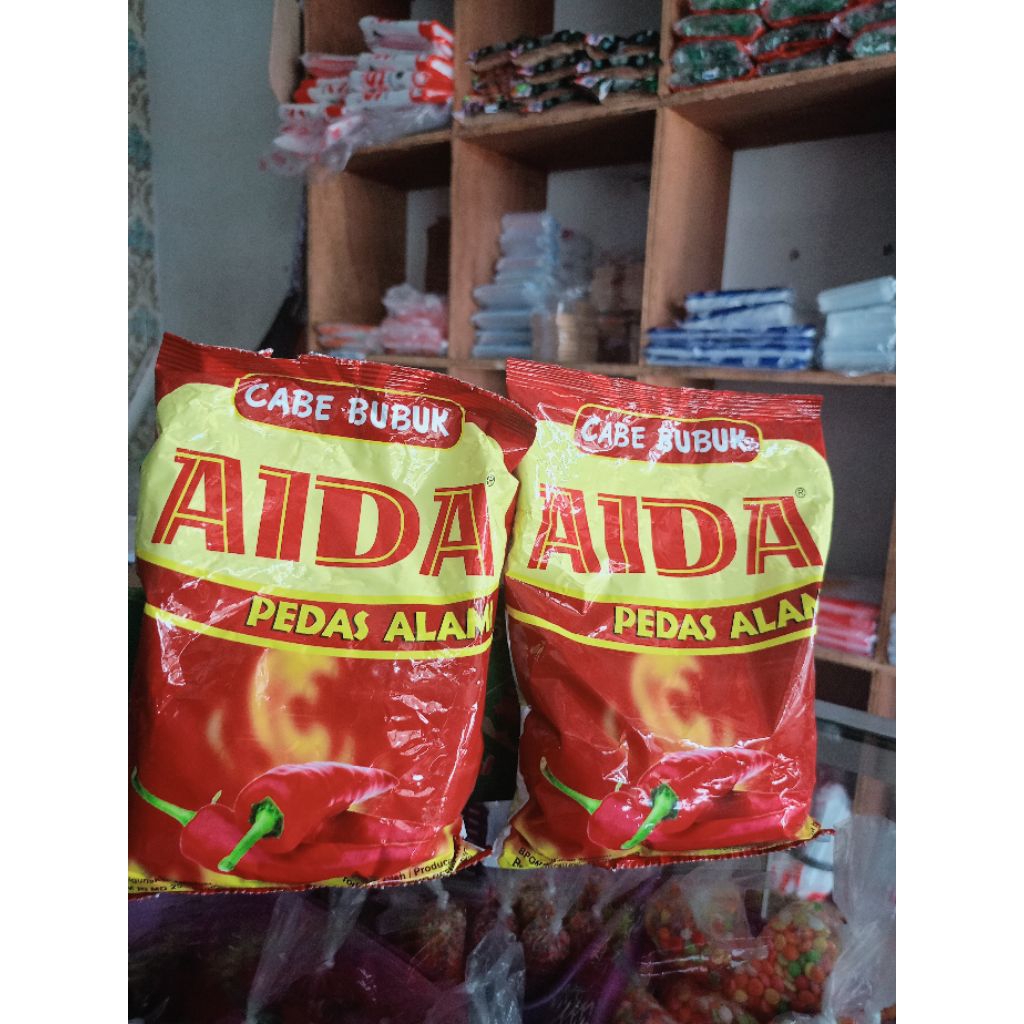 

cabe bubuk AIDA 250g