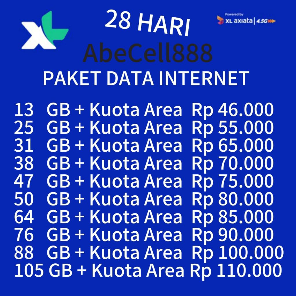 Paket Data XL