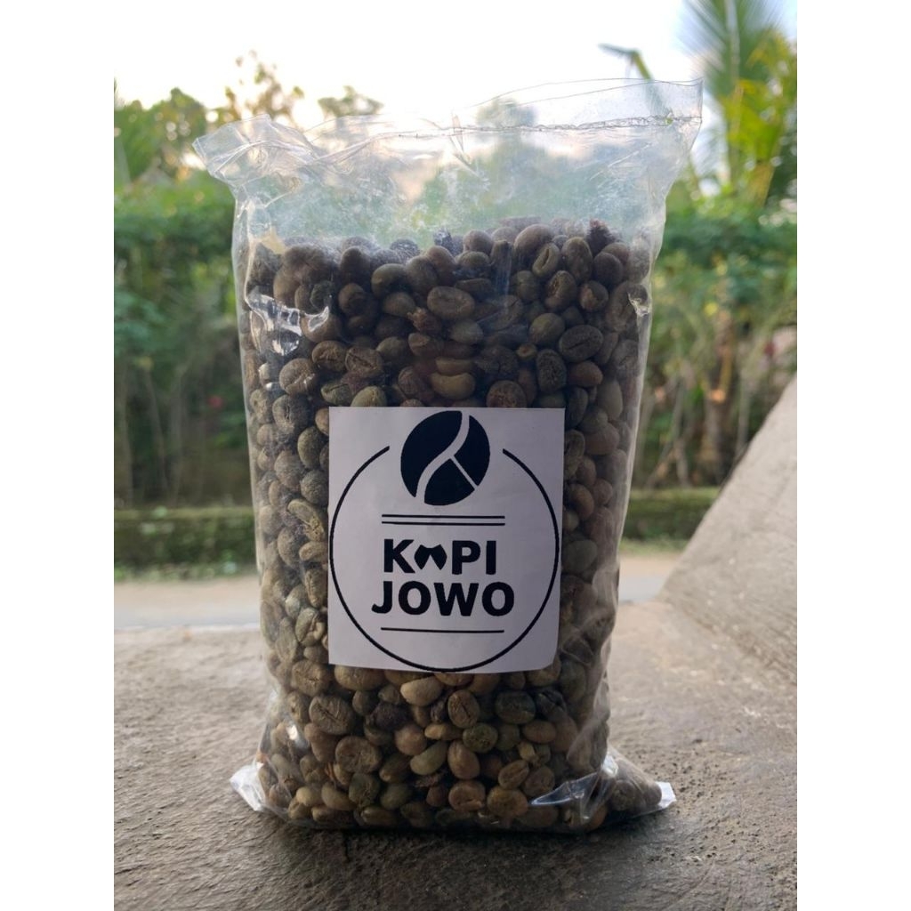 Biji Kopi Robusta Asalan Biji Kopi Hijau Biji Kopi Mentah  1kg&1/2kg 1/4 kg Biji Kopi Lokal Biji Kop