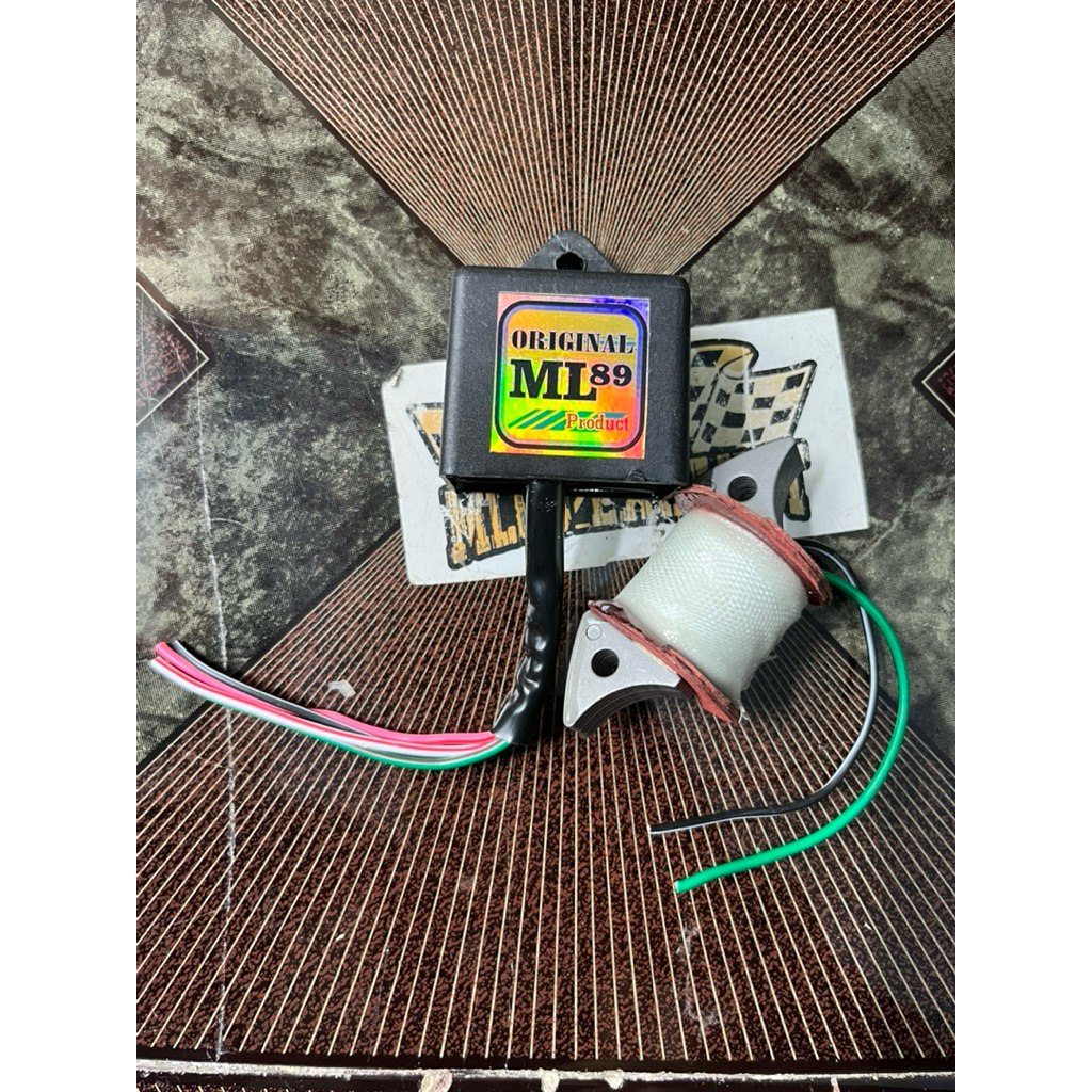 pengapian vespa super up jadi cdi non pulser