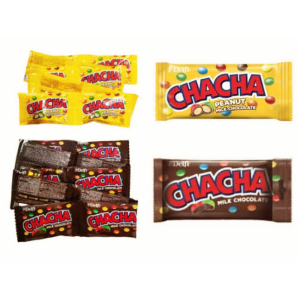 

Cha Cha permen coklat renceng