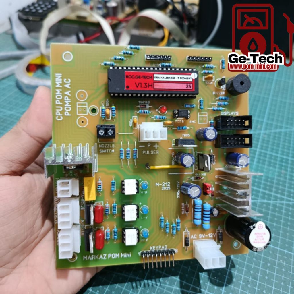 CPU Pom Mini Pompa AC Program KCC V1.3H 2 Kalibrasi