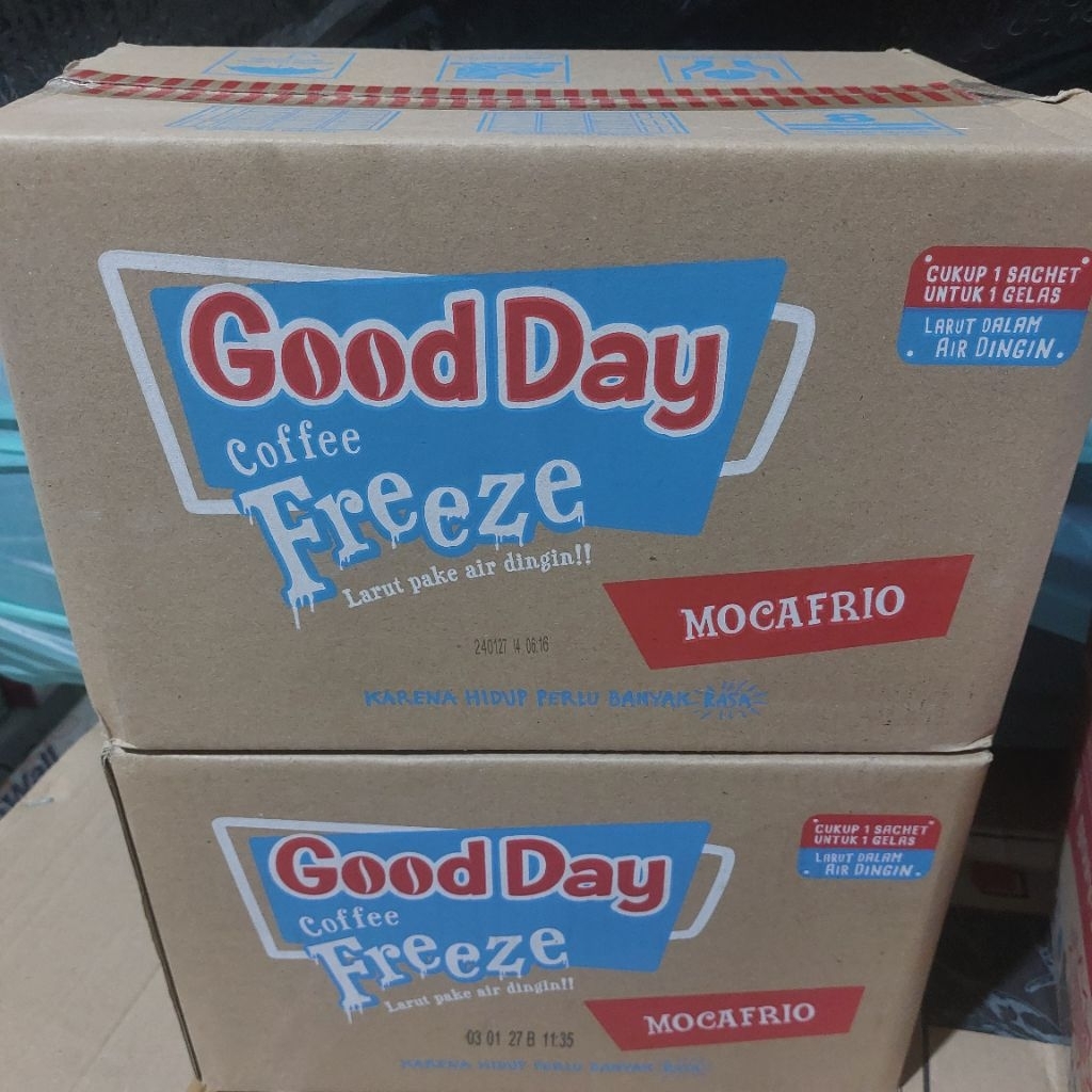 

Good Day Freeze Mocafrio 1 Dos (12 renteng = 120 sachet)