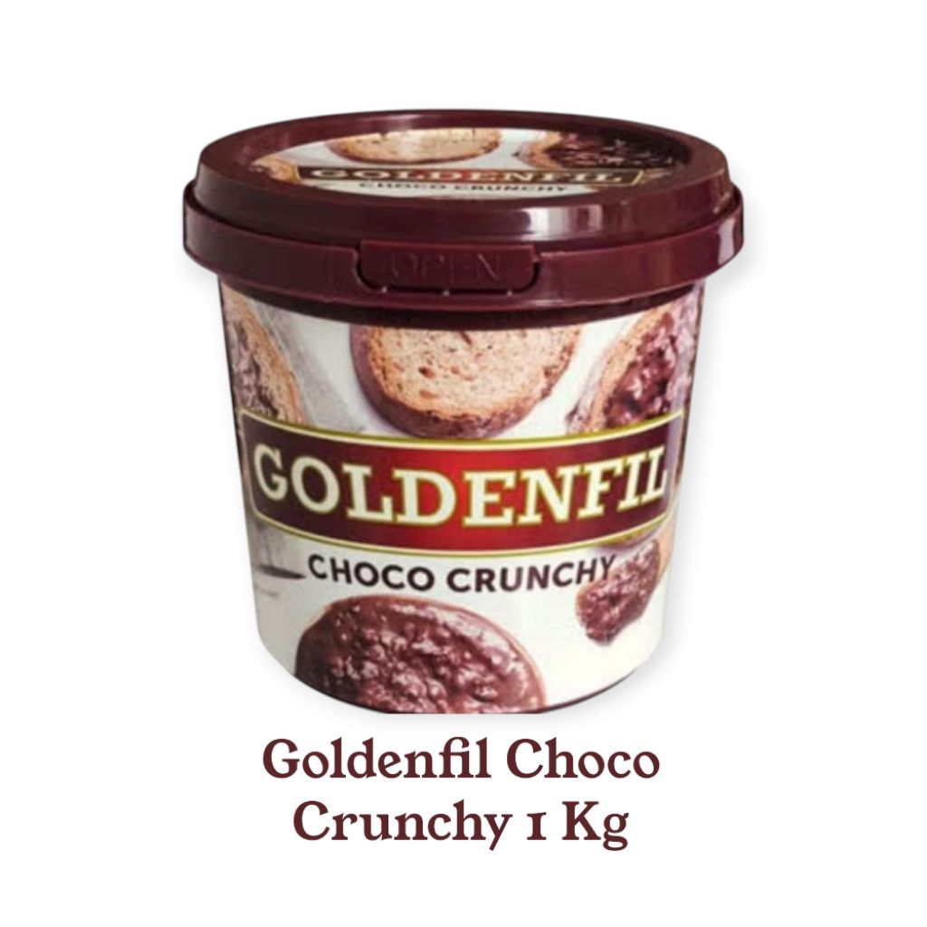 

GOLDENFIL Choco Crunchy 1 Kg | Selai Choco Coklat Crunchy