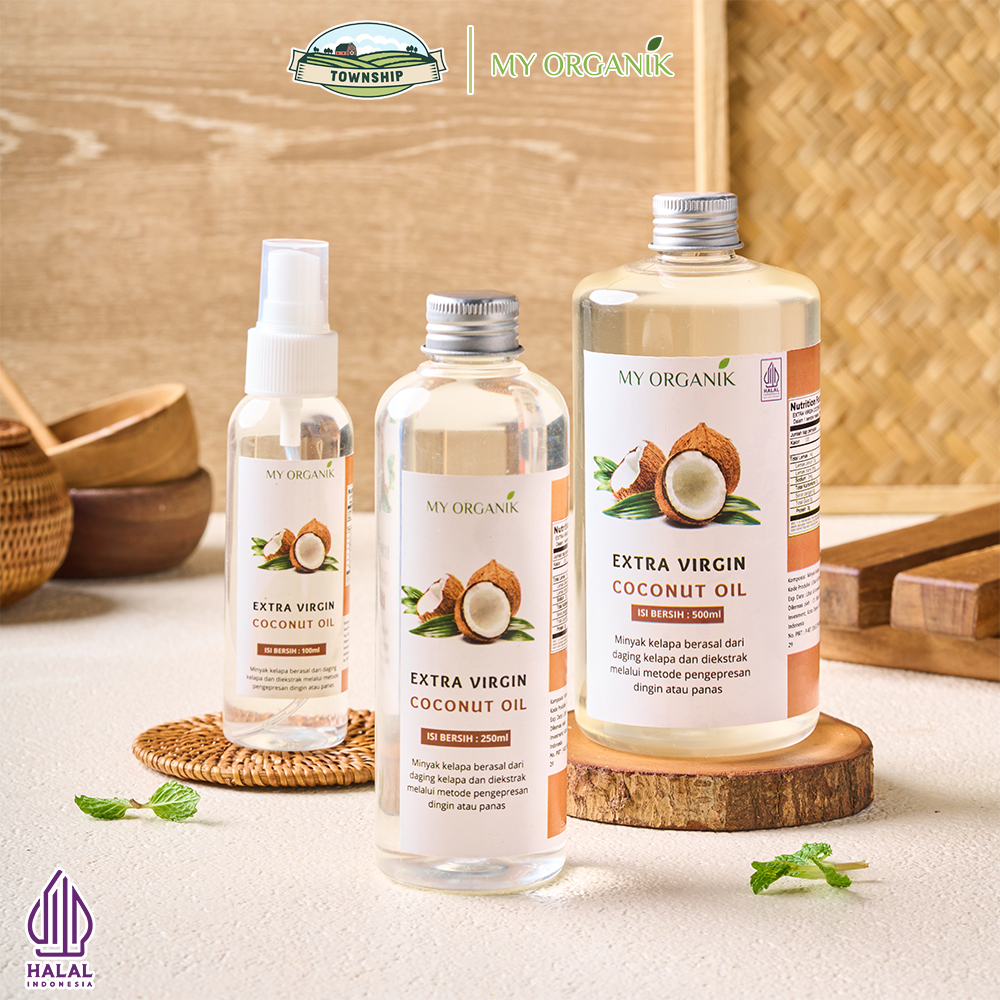 

My Organik Extra Virgin Coconut Oil Minyak Kelapa Murni 100% Asli Murni Organik Premium VCO