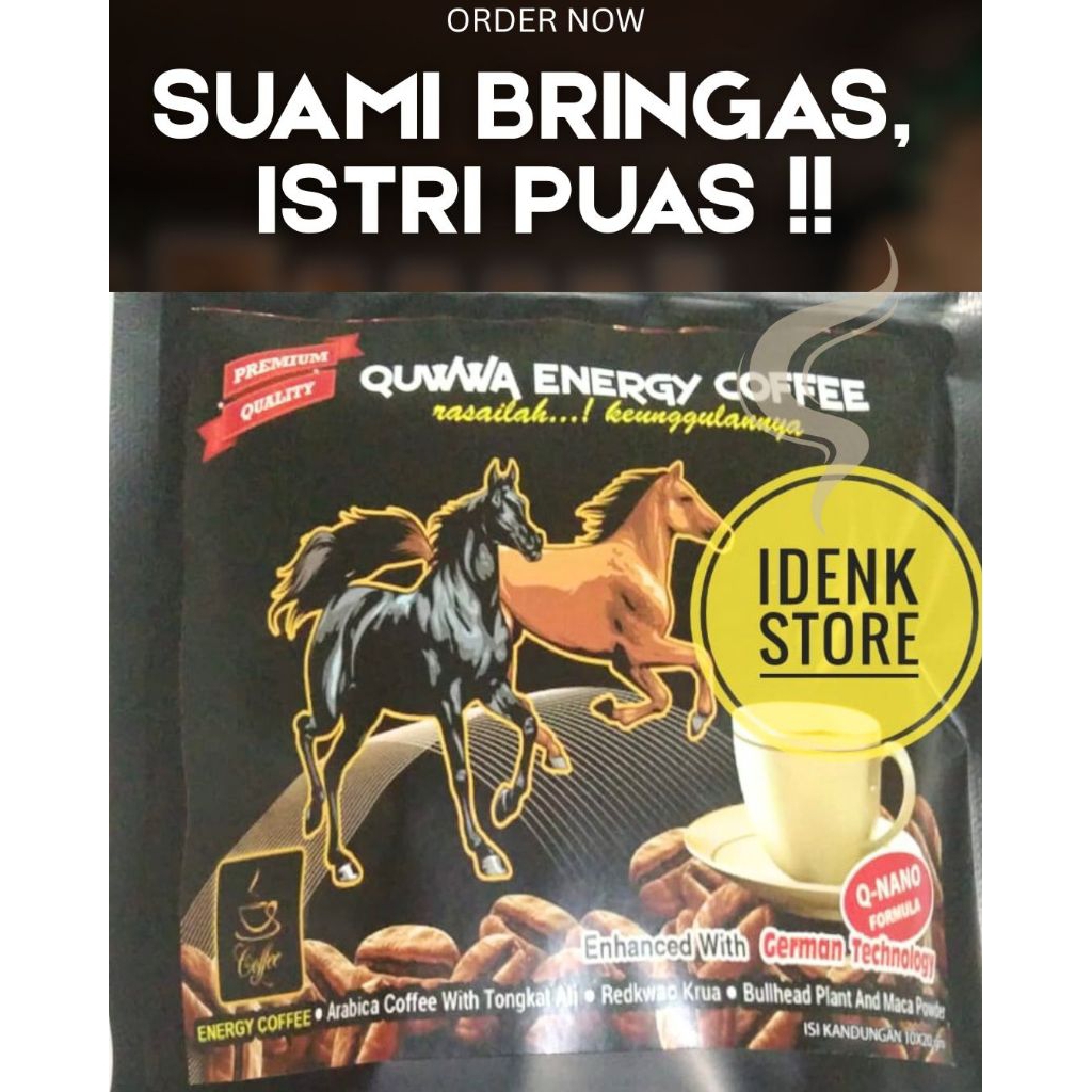 

Kopi Quwwa - Quwwa Energy Coffee - Kopi Khusus Lelaki