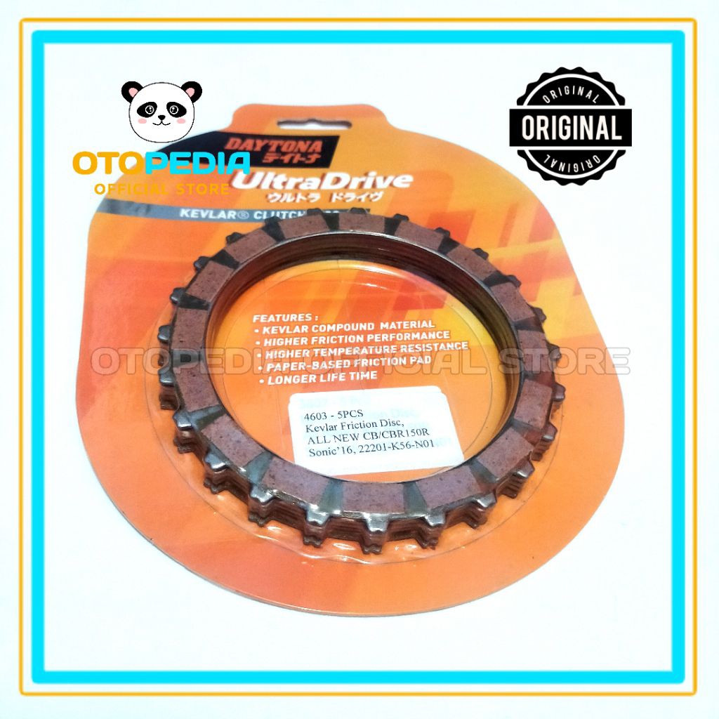 KAMPAS KOPLING HONDA CBR 150R K45N DAYTONA