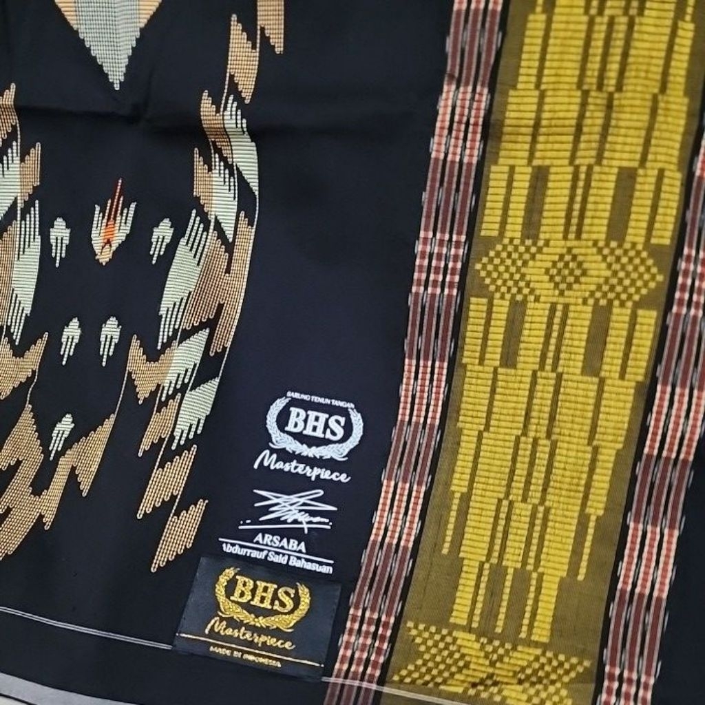 sarung bhs sge masterpeace grade gold scond.. mulus