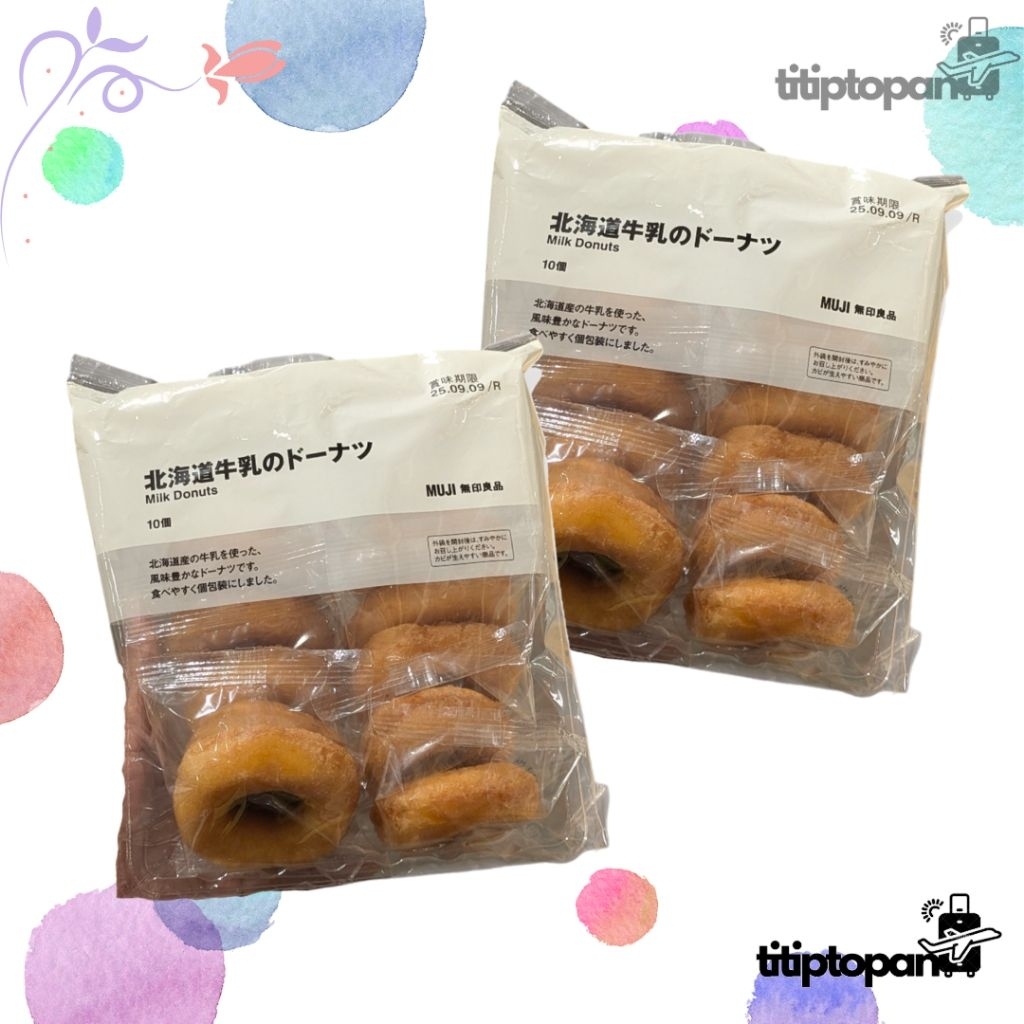 

MUJI Milk Donuts isi 10 pcs
