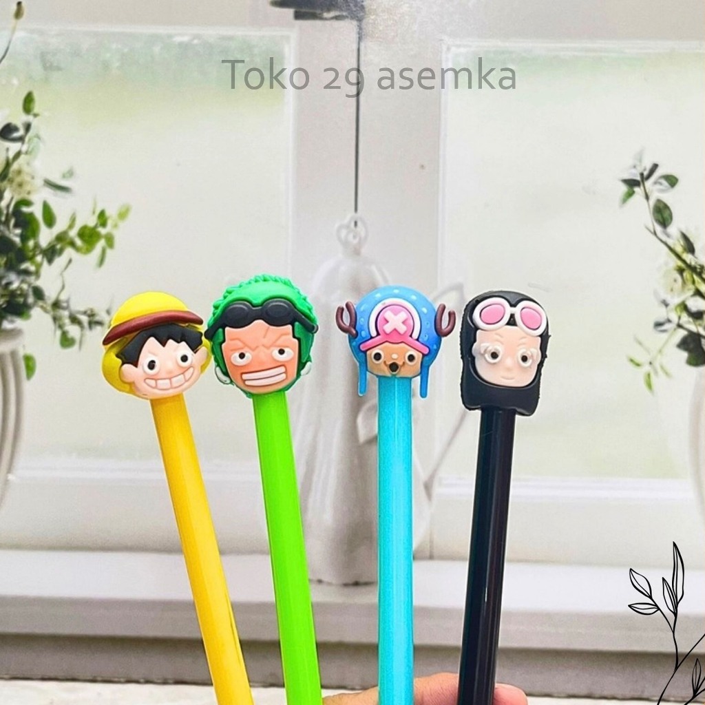 

PULPEN GEL ANIME ONE PIECE PGK-1529 ALAT TULIS BOLPOIN UNIK IMUT MURAH PEN GEL KARAKTER LUCU