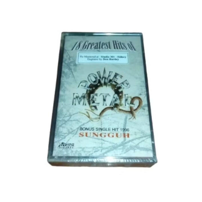 kaset pita Power Metal - 18 Greatest Hits of (segel)
