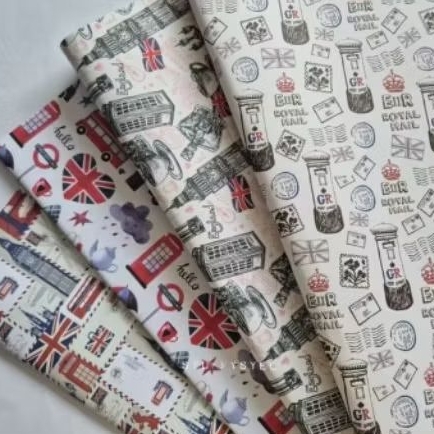 

kertas kado doff motif london uk 50 x63 cm