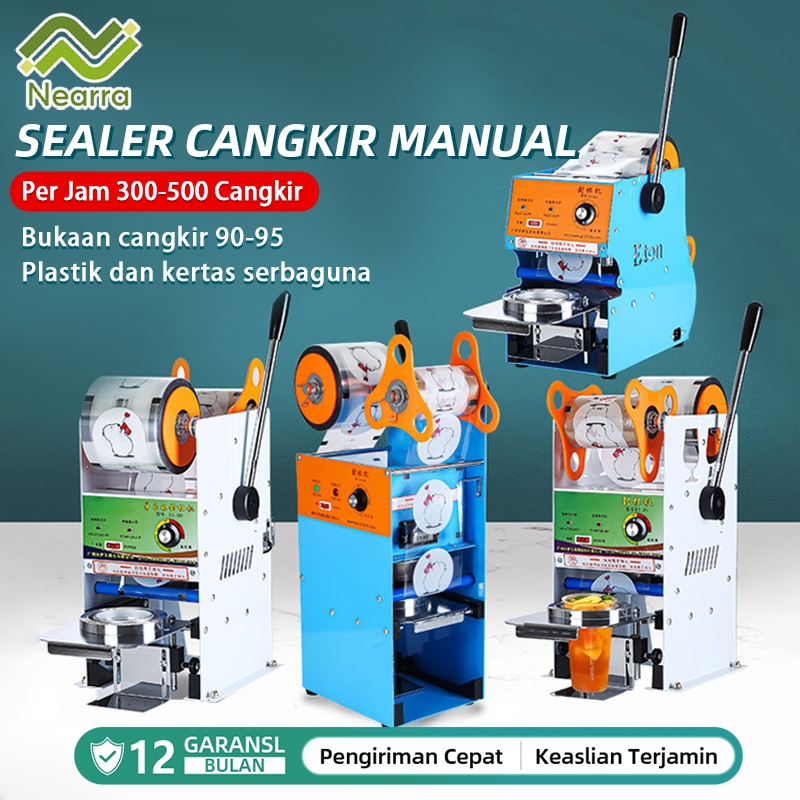（Promosi）C-39 c-35 mesin Cup Sealer semua ukuran AQUA GELAS 12 , 14 , 16 , 18 , 22 OZ
