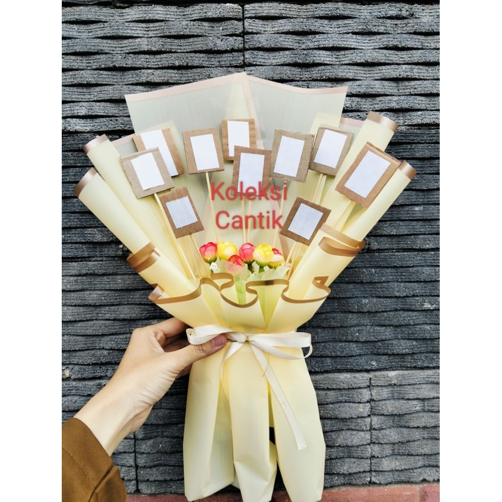 

Buket Slod MEDIUM foto / snack / kopi gratis kartu ucapan