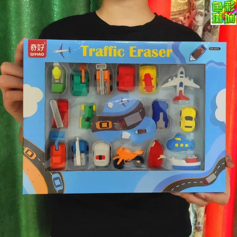 

8220 Set Eraser Penghapus Traffic Eraser Souvenir Gift Anak