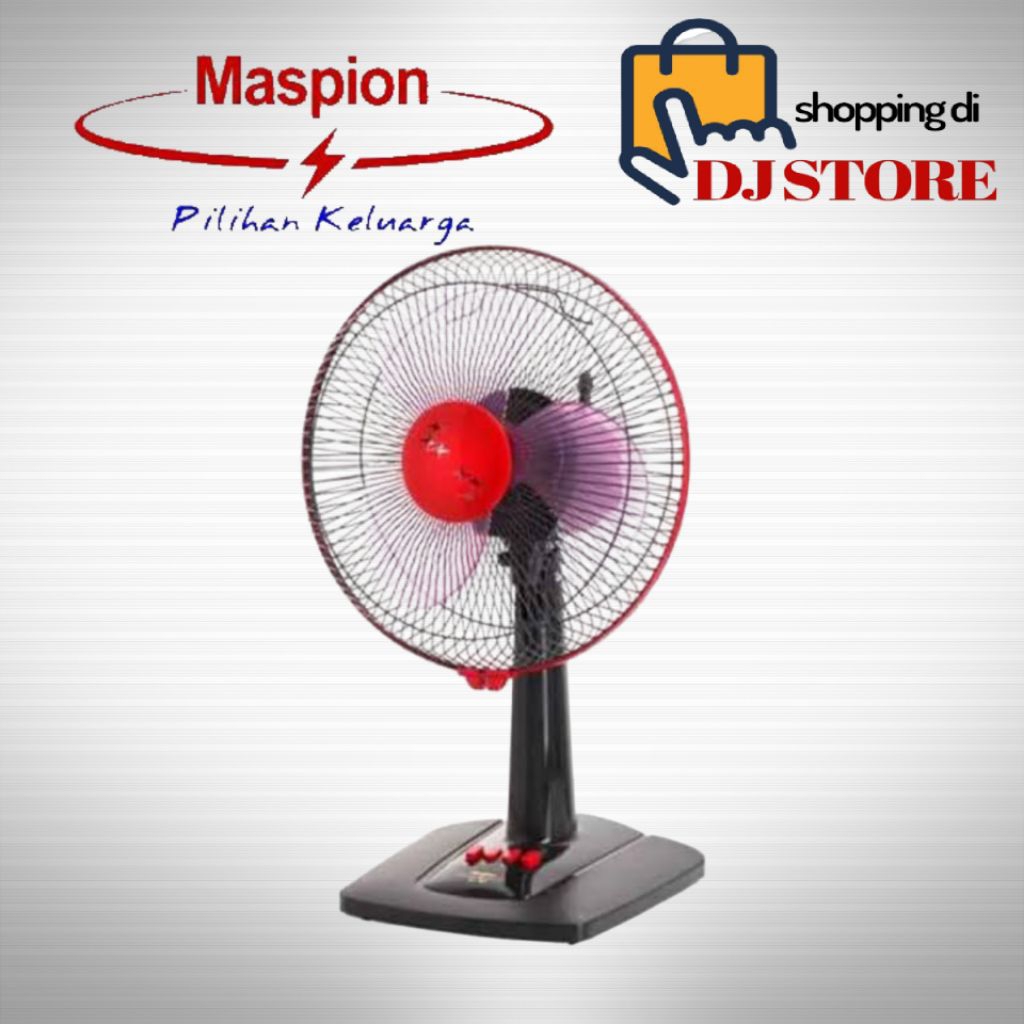 MASPION kipas angin meja 12 inch EX-307, desk fan maspion 307 kipas maspion 12 inch