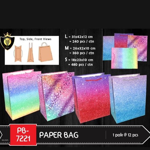 

Paperbag Tas Kertas Small//Paperbag Murah/ Tas Souvenir Kado KODE 7221 S