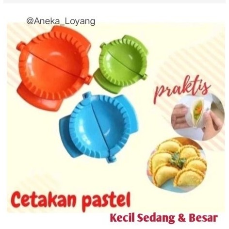 DIJUAL Cetakan Pastel 1 Pcs Kecil Sedang Besar / Pastel Pangsit Bahan Plastik