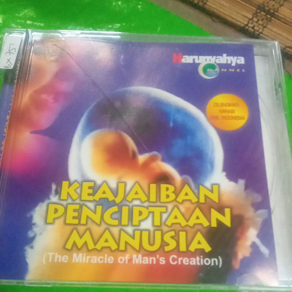 VCD KEAJAIBAN PENCIPTAAN MANUSIA BX751