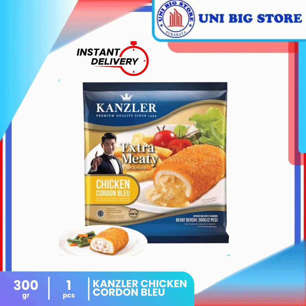 

Kanzler Chicken Cordon Bleu Gordon Blue 300 gr