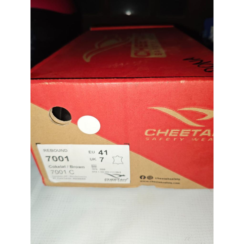 Cheetah Safety Shoes