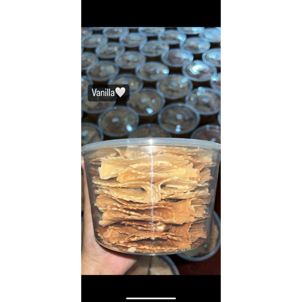 

kue semprong lumer vanila