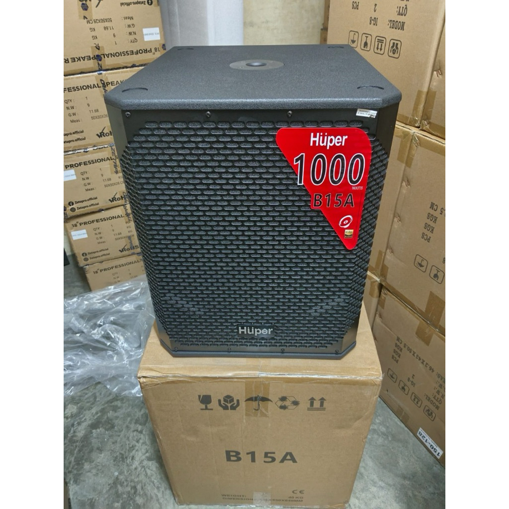 Speaker Aktif Subwoofer 15 Inch HUPER B15A | B 15A Original