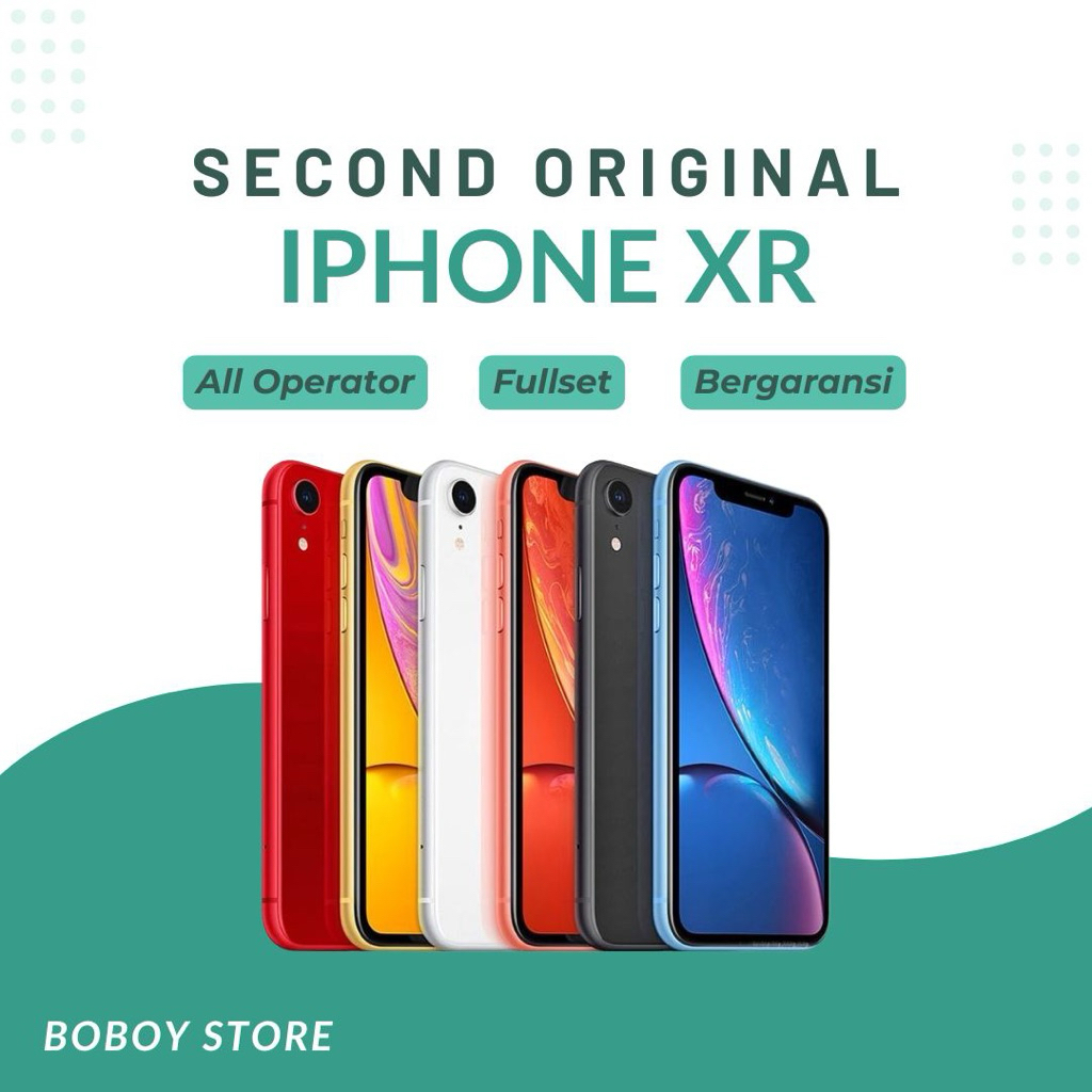 Iphone XR 64Gb / 128Gb / 256Gb Second Fullset