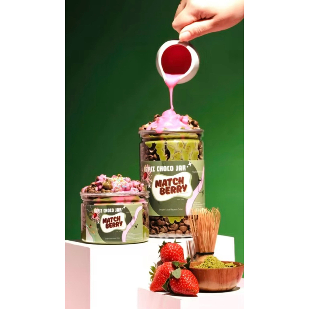 

Matcha Berry Crunchy