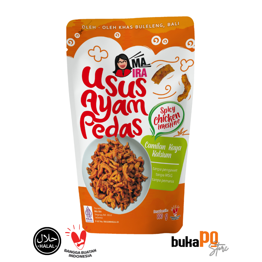 

USUS AYAM PEDAS (MA-IRA) Oleh-oleh khas Buleleng Bali