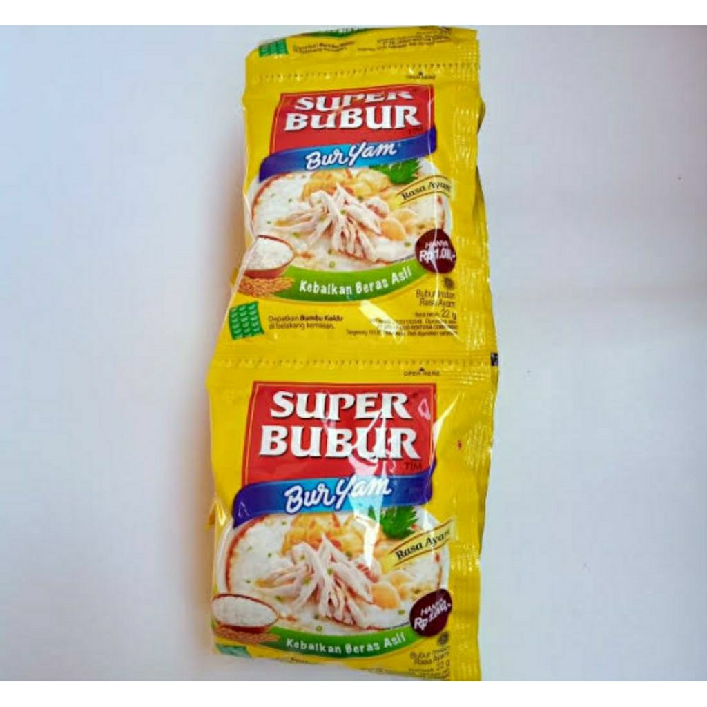 

Super Bubur Buryam ( isi 10 pcs /22gr )